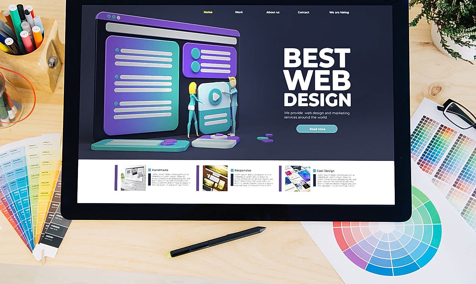 Adobe XD ile Web Arayüzü