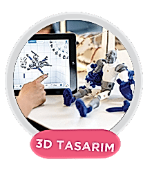 Çocuklar İçin 3D Tasarım