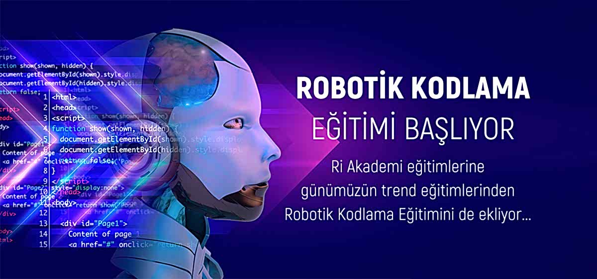 Robotik ve kodlama eğitimi başlıyor…
